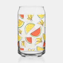 Zomer Watermeloen en citroenen