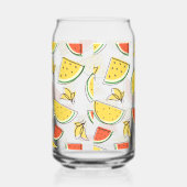 Zomer Watermeloen en citroenen Blikvorm Glas (Rechts)