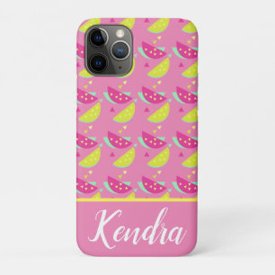 Zomer Watermeloen Fruit Mix Roze Geel Confetti Case-Mate iPhone Case