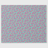 Zomer Watermeloen Patroon Cadeaupapier (Vlak)