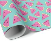 Zomer Watermeloen Patroon Cadeaupapier (Rol Hoek)