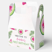 Zomer Watermeloen Verjaardag Favoriet Box Bedankdoosjes (Geopend)