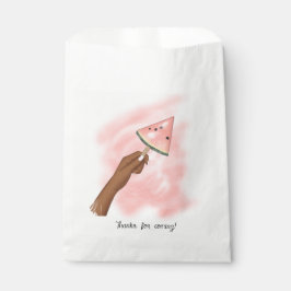 Zomer Watermelon Beach Party Bedankzakje