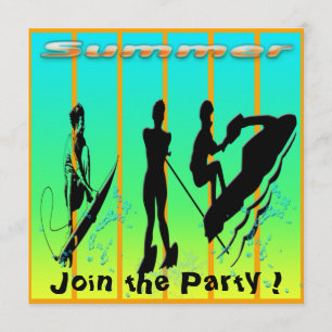 Zomer - watersport kaart