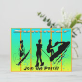 Zomer - watersport kaart (Staand voorkant)