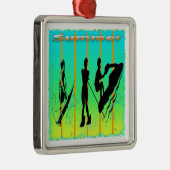 Zomer - Watersportversiering Metalen Ornament (Rechts)