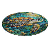 Zomer Waterverf Art Cutting Board Snijplank (Hoek)