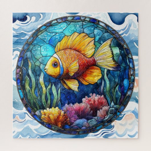 Zomer Waterverf Art Puzzel (Verticaal)