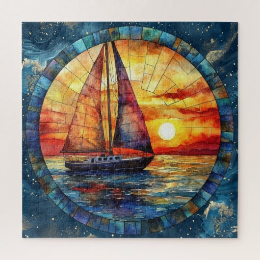 Zomer Waterverf Art Puzzel (Verticaal)
