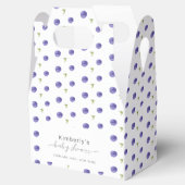 Zomer Waterverf Blueberry Boerderij Baby shower Bedankdoosjes (Geopend)