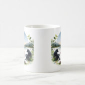 Zomer Waterverf Chimpansees op het strand Koffiemok (Center)