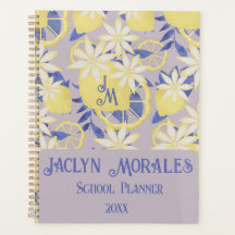 Zomer Waterverf Lavendel Citroen Bloemen