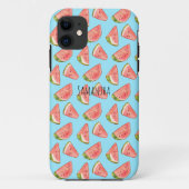 Zomer Waterverf Watermeloen Slices Case-Mate iPhone Case (Achterkant)