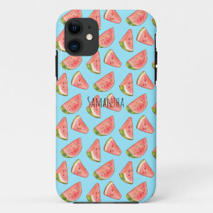 Zomer Waterverf Watermeloen Slices Case-Mate iPhone Case