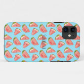Zomer Waterverf Watermeloen Slices Case-Mate iPhone Case (Achterkant (horizontaal))