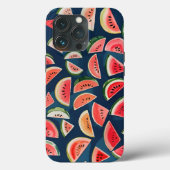 Zomer Waterverf Watermelon Slices Patten Case-Mate iPhone Case (Achterkant)