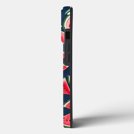 Zomer Waterverf Watermelon Slices Patten Case-Mate iPhone Case (Achterkant / Links)