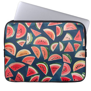 Zomer Waterverf Watermelon Slices Patten Laptop Sleeve
