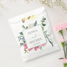 Zomer Waterverf Wild Floral Wedding