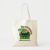 Zomer Weekend GEEN DRANK CRUISE CREW Vrienden Tote Bag (Voorkant)