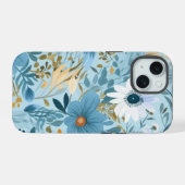 Zomer weide ontwerp iPhone 15 case (Achterkant horizontaal)