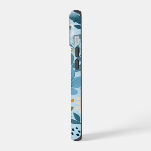 Zomer weide ontwerp iPhone 15 case (Linkerkant)