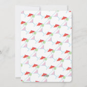 Zomer Westie Beach Party uitnodiging (Achterkant)