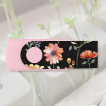 Zomer Wild Flowers Swivel Flash Drive