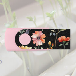 Zomer Wild Flowers Swivel Flash Drive