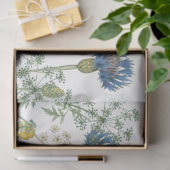 Zomer Wildbloem Bloemen Dragonfly Bee Blue Craft Tissuepapier (Geschenk)