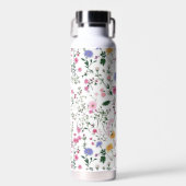 Zomer Wildbloemen Design Waterfles (Voorkant)