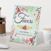 Zomer Wildbloemen Weddenschap voor voetstuk Reclamebord Met Voetstuk (Insitu)