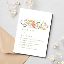 Zomer Wilde Bloem Boho Bruiloft