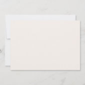 Zomer Wilde Bloem Boho Bruiloft Save The Date (Achterkant)