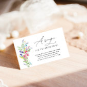 Zomer Wilde Bloem Gelieve Een Recept Mee Te Brenge Informatiekaartje