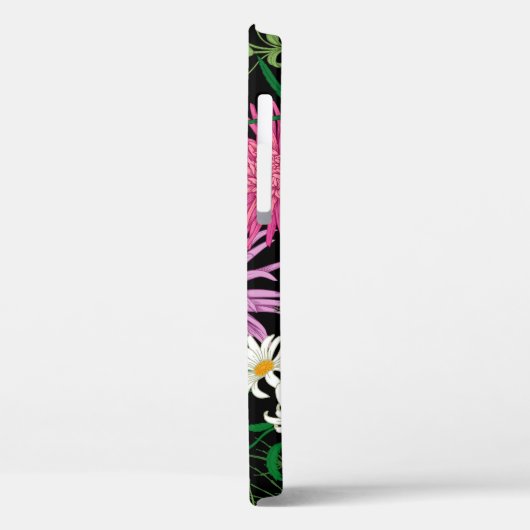 Zomer Wilde Bloemen Naadloze Schets Case-Mate iPhone Case (Achterkant / Links)