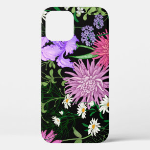 Zomer Wilde Bloemen Naadloze Schets Case-Mate iPhone Case