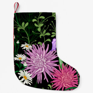 Zomer Wilde Bloemen Naadloze Schets Kleine Kerstsok