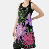 Zomer Wilde Bloemen Naadloze Schets Schort (Insitu)