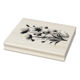 Zomer Wilde Bloemen Stempels