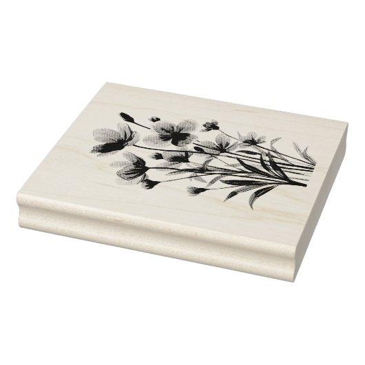 Zomer Wilde Bloemen Stempels (Stempel)