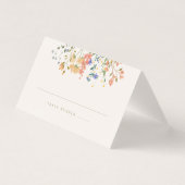 Zomer Wildflower Boho bruiloft Kaart (Voorkant)