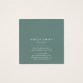 Zomer Wildflower Field Earring Display Kaart (Achterkant)