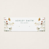 Zomer Wildflower Field Earring Display Kaart (Voorkant)