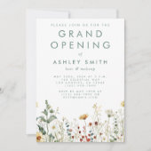 Zomer Wildflower Field Grand Opening Kaart (Voorkant)
