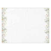 Zomer Wildflower Field tafelkleed (Voorkant (Horizontaal))