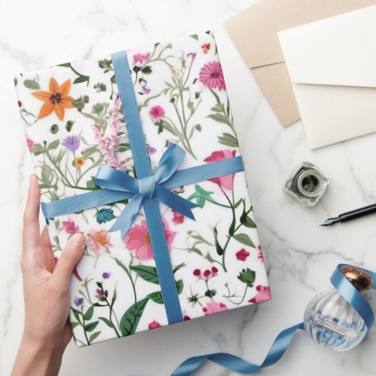 Zomer Wildflower Garden Cadeaupapier (Geschenken)