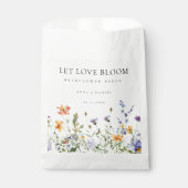 Zomer Wildflower Seeds Wedding Favoriet Tas Bedankzakje (Voorkant)