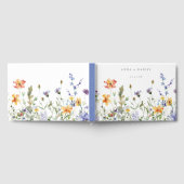 Zomer Wildflower Tuin bruiloft Gastenboek (Volledig)