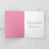 Zomer Wildflower Tuin voor Verjaardag Kaart (Binnen)